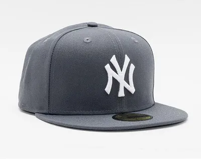 Imagen del producto de Gorra New Era 59Fifty ajustada, equipo de los New York Yankees, color grafito - talla 7 1/8