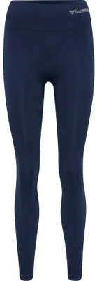 Produktbild von hummel Sportleggings Hoher Schnitt Elastischer Bund Einfarbig Größe: S