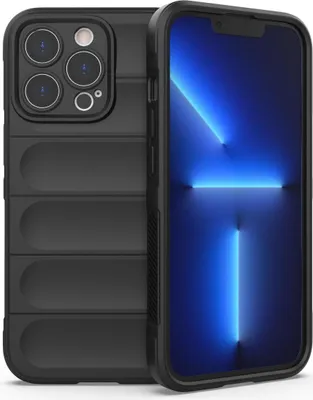 Obrázek produktu pro Pouzdro Magic Shield pro iPhone 13 Pro Max, flexibilní, obrněná záda, černé