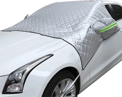 Produktbild von Auto Frostschutz Abdeckung Halbgarage Auto Winter, Gegen Strahlung, Sonne, Staub, Schnee, EIS, Frost