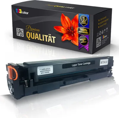 Produktbild von Kompatible Tonerkartusche für HP Color LaserJet Pro MFP M 281 fdw Color LaserJet Pro MFP M 281 fw CF540X 203X CF540 CF 540X CF 540 Black Schwarz - Office Print Serie