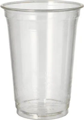 Immagine prodotto di PAPSTAR tazza per bevande fredde PLA "pura", trasparente, Ø 9,5 cm, 12,7 cm | foglio (65 pezzi)