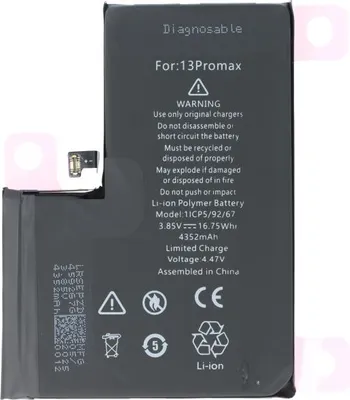 Produktbild von Akku für Apple iPhone 13 Pro Max ersetz A2653