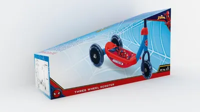 Zdjęcie produktu dla Nd15_59973 Hulajnoga 3-Kolowa Baby Spider-Man