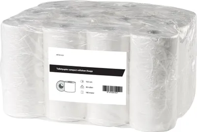 Produktbild von Toilettenpapier Kompakt Zellstoff | 2-lagig | 72 Rollen | Toilettenpapierrollen