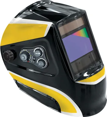 Produktbild von Gys Schweißhelm LCD Ergotech+ 5-9 9-13 Schwarz True Color. Schweißhelm LCD Ergotech