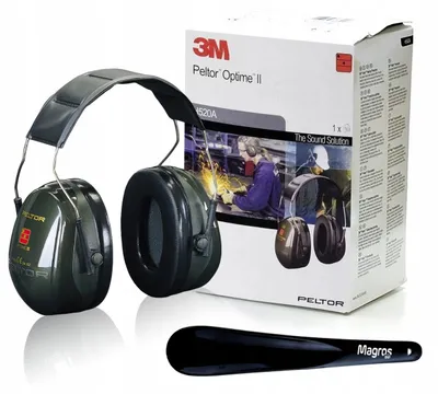 Produktbild von 3M Optime II H520A Gehörschutz Kapselgehörschützer SNR 31dB