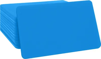 Produktbild von CombiCraft Wertmarken Chips Rechteckig 65x43mm Blau  - pro 100 Stück