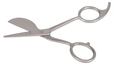 Applikationsschere Entenschnabel Edelstahl 14,3x6 cm