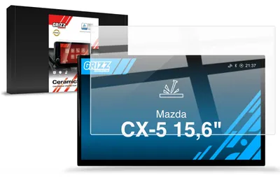 Produktbild von Keramische Autodisplayfolie für Mazda CX-5 15,6" (2026), Grizz Protector