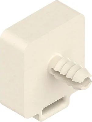 Image de Entretoises BLUM pour tiroir à extension partielle 8 mm avec chevilles, blanc crème