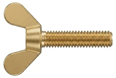 Produktbild von DIN 316 Flügelschraube deutsche Form M8x20 Temperguss galvanisch verzinkt 100 Stk