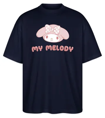 Produktbild von Spreadshirt My Melody Portrait Oversize Uni T-Shirt, XL, Navy