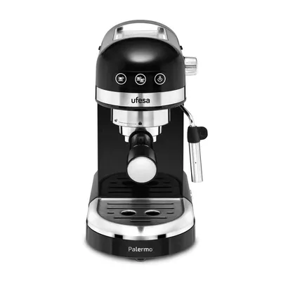 Produktbild von Ufesa Palermo, Espressomaschine, Gemahlener Kaffee, Schwarz