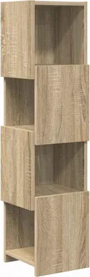 Obrázok produktu pre vidaXL Rohová skriňa z dubového dreva Sonoma 25,5 x 25 x 102 cm, drevotrieska