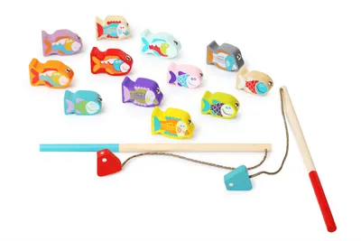 Produktbild von Cubika - Fischfangspiel aus Holz