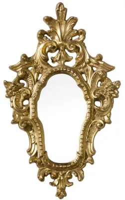 Immagine prodotto di Casa Padrino specchio barocco oro 39 x 3 x h. 64 cm - Specchio da parete in stile barocco - Nobile e magnifico