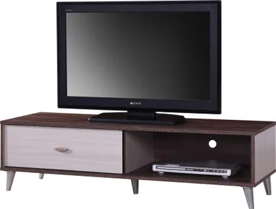 Produktbild von Fernsehschrank Rumbo 120cm - braun/weiß
