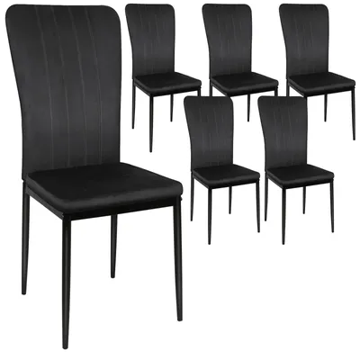 Produktbild von Esszimmerstühle aus atmungsaktivem Samt mit modernem Design