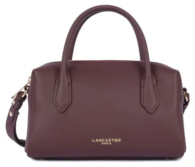 Image de Lancaster Sac à main Zippé M Donna Cube Bordeaux foncé