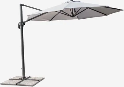 Produktbild von Ampelschirm 3m Pendelschirm Garten Café Alu Paradise