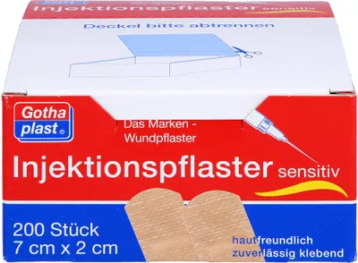 Produktbild von Gothaplast Injektionspflaster sensitiv 7cmx2cm, 200 St PFL