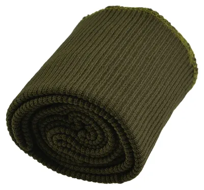 Strickbündchen Set, elastisch, Bündchen, Ärmelbund, grauoliv