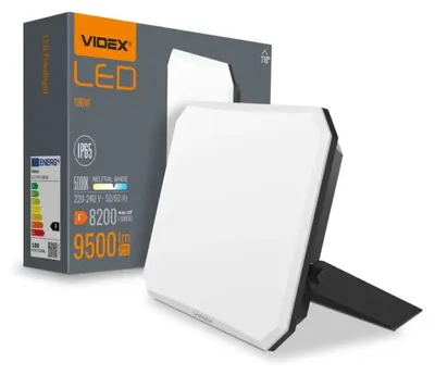 Produktbild von Videx LED-Flutlicht 100W 9500lm neutralweiß 5000K Aluminiumlegierung IP65