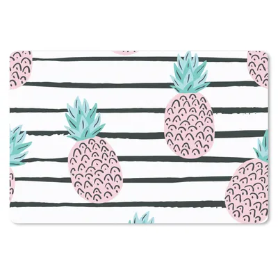 Produktbild von MuchoWow® Mauspad Mousepad Sommer - Ananas - Muster 27x18 cm - Mousepads - Maus Mat - Pad - Mausunterlage - Büroartikel - Desk Matten