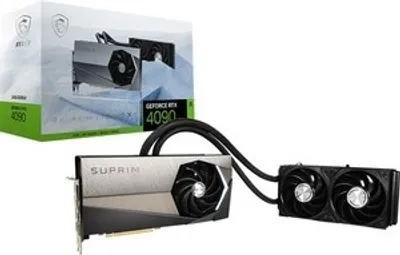 Produktbild von GeForce RTX 4090 SUPRIM LIQUID X 24G NVIDIA 24 GB GDDR6X DLSS 3