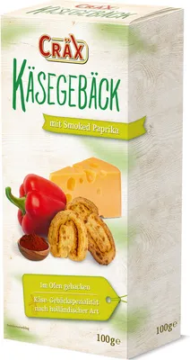 Produktbild von Cräx Käsegebäck mit Smoked Paprika 100 g