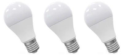 Produktbild von Spectrum E27 LED-Lampe A60 11W 1050lm 6000K tageslichtweiß 3 Stück dimmbar
