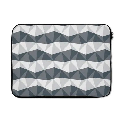 Produktbild von MuchoWow® Laptop Hülle 14 ZollZebra - Geometrie - Muster Laptoptasche - Laptoptasche - Stoßsicher - Schutzhaube
