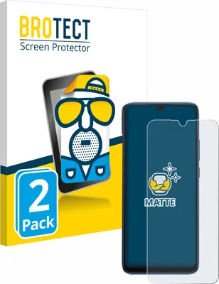 Produktbild von 2x BROTECT Schutzfolie für Xiaomi Redmi 10C Displayschutz Displayschutzfolie Folie Matt Entspiegelungsfolie