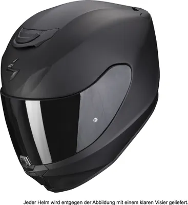 Produktbild von Scorpion Exo 391 schwarz matt XXL