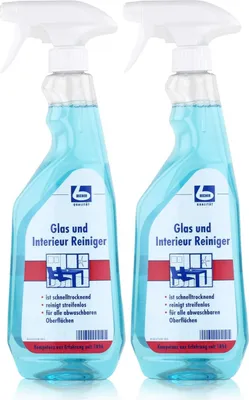 Produktbild von Dr. Becher Glas und Interieur Reiniger 750ml - Reinigt streifenlos (2er Pack)