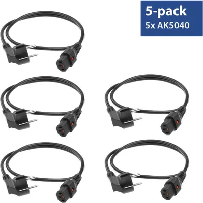 Produktbild von ACT AK5323 Stromkabel Schwarz 2 m CEE7/7 C13-Koppler (AK5323)