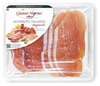 Produktbild von Prosciutto- und Salamimischung Antipasto Italiano stagionato 120g - Gianni Negrini