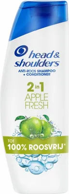 Image de Head & Shoulders - Shampooing - Apple Fresh - 2-en-1 - Cheveux frais et soignés - 400 ml - 1 pièce