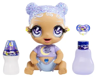 Zdjęcie produktu dla MGA Entertainment Glitter Babyz Doll Seria 2 Selena Stargazer