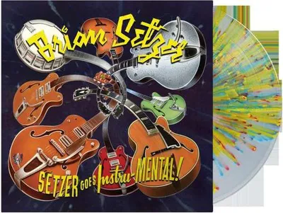 Obrázek produktu pro Brian Setzer - Setzer Goes Instru-Mental! (Reissue) (Splatter Coloured) (180 g) (LP)