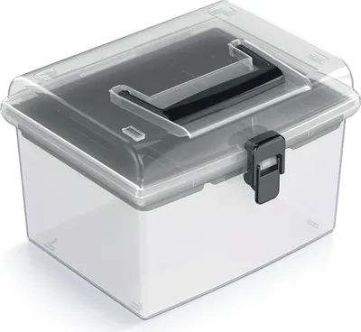 Obrázek produktu pro nabbi Plastový úložný box NUF2HT - průhledná/černá