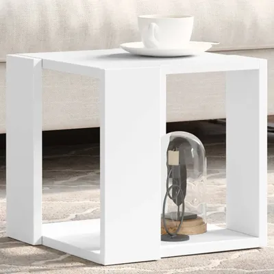 Produktbild von Schlichtes Couchtisch Weiß 32x32x30 cm Holzwerkstoff - Couchtische DE1258467 1parcel
