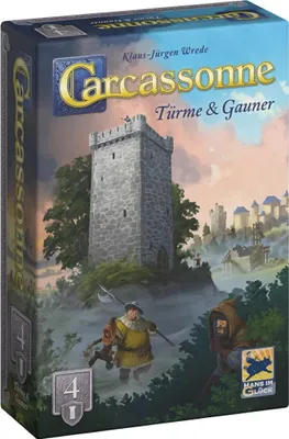 Immagine prodotto di Hans im Glück Carcassonne 4a espansione Towers & Crooks HIGD0134