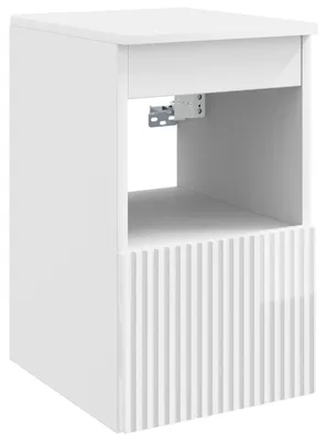 Immagine prodotto di vidaXL Mobile da bagno bianco lucido 30 x 44,5 x 50 cm