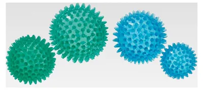 Produktbild von Reflexball Igelball grün 8 cm