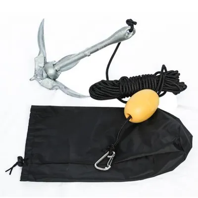 Produktbild von Skinhawk Falteranker 1,5 Kg Mit 13 M Reissfester Ankerleine Und Ankerboje