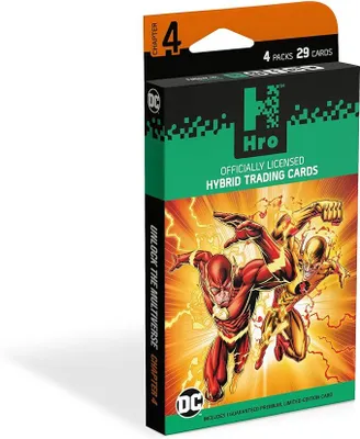 Produktbild von 10041050-0001 - Hro DC Trading Cards - Chapter 4: The Flash - 4-Pack
