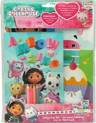 Produktbild von Kids Euroswan S.L. Colouring Set Gabby's Dollhouse