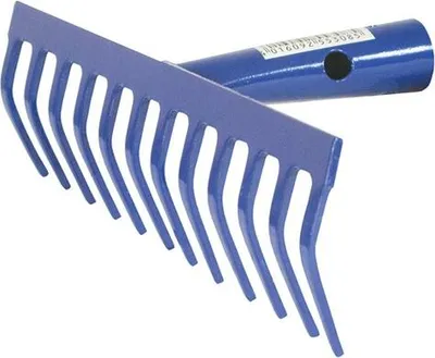 Produktbild von MMXX Gartenrechen ohne Stiel, 14 Zinken, Zinken-Ø 5 mm
